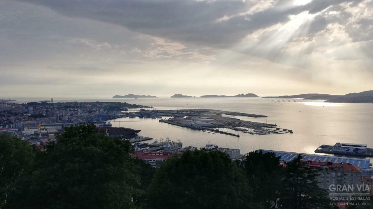 Hostal Gran Via Vigo Eksteriør bilde